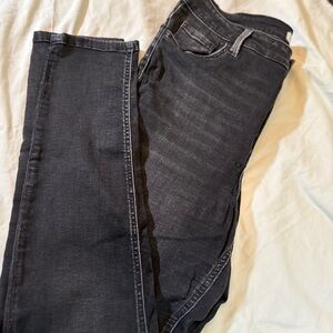 Flying monkey - Size 15 black straight leg  - Faded Black without distressing.